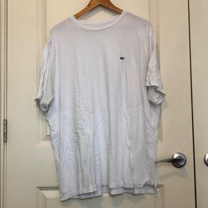 Vineyard Vines Plain White  Short Sleeve Tee